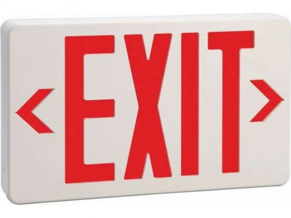 exit sign board