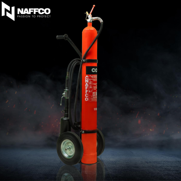 Fire Extinguisher Trolley CO2