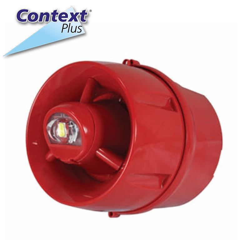 Addressable Combined red Sounder/Beacon with Deep base- LPCB Approved