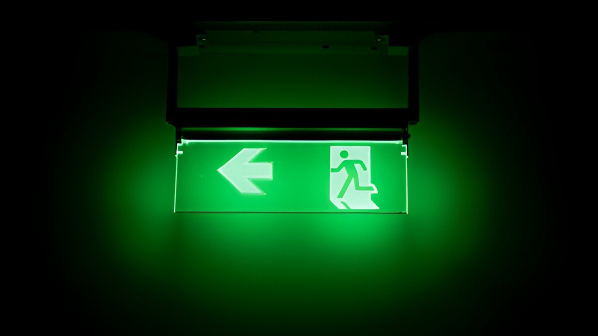 Emergency exit lights