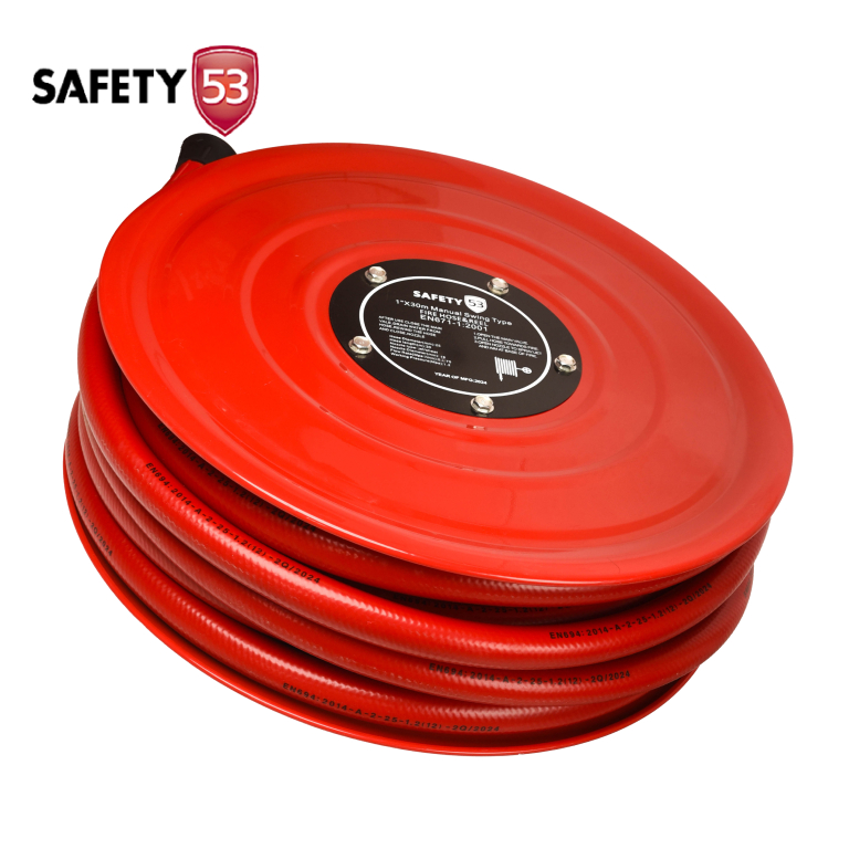 Fire Hose Reel – 30 Meters (1-Inch Diameter) Safety 53