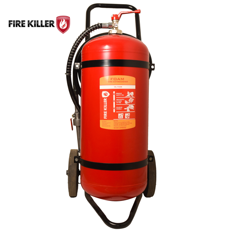 Foam Trolley Fire Extinguisher – 50KG Fire Killer China